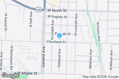 Map image of the property - Oakland