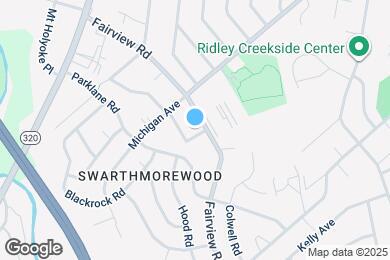 Map image of the property - Swarthmore