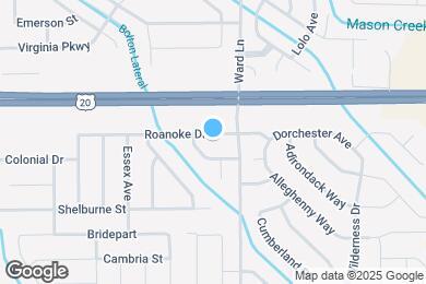 Map image of the property - 11549 Roanoke Dr