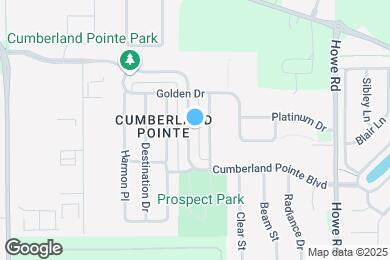 Map image of the property - 10216 Cumberland Pointe Blvd