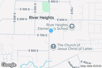 Map image of the property - 694 S 600 E