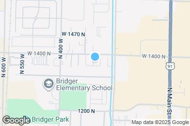 Map image of the property - 1376 N 260 W