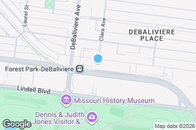 Map image of the property - 5592 Pershing Ave