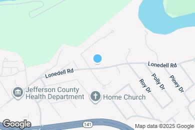 Map image of the property - 1681 Lonedell Rd