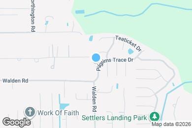 Map image of the property - 7624 Pilgrims Trace Dr