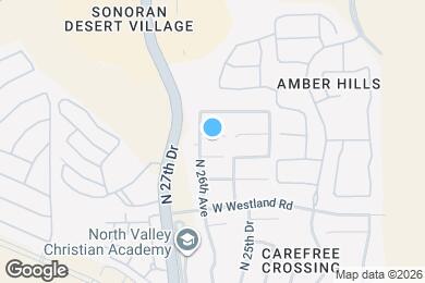 Map image of the property - 2567 W Amber Sun Dr