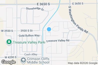 Map image of the property - 3952 S Saddleback Rd