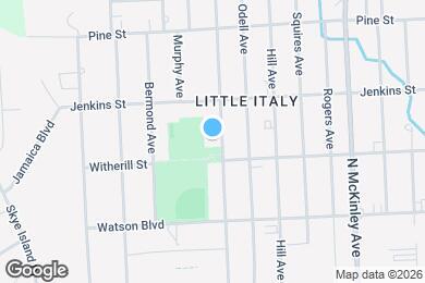 Map image of the property - 209 Oak Hill Ave