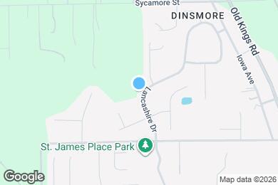 Map image of the property - 10008 Lancashire Dr