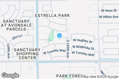 Map image of the property - 10525 W Hughes Dr