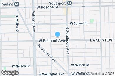 Map image of the property - 1436 W Belmont Ave