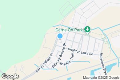 Map image of the property - 4382 Bexley Village Dr