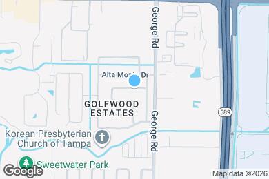 Map image of the property - 4851 San Pablo Pl