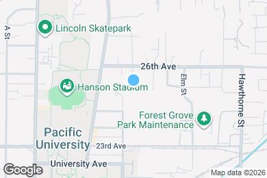 Map image of the property - 2306 25th Ave