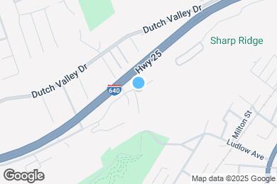 Map image of the property - Rocky View Apartment Homes