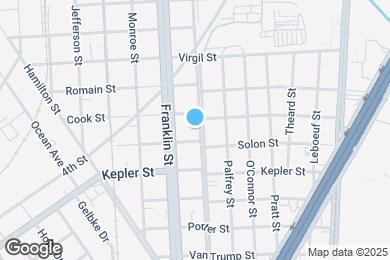 Map image of the property - 1513 Hancock St