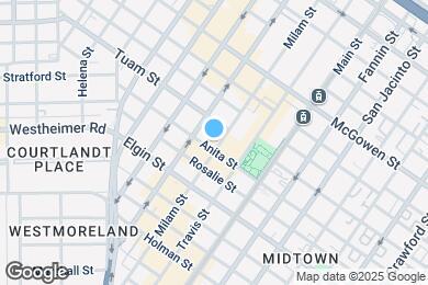 Map image of the property - Midtown Houston Living