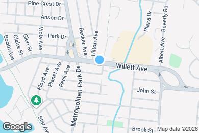 Map image of the property - 1009 Willett Ave