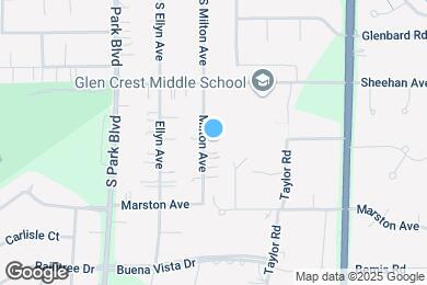 Map image of the property - 249 S Milton Ave
