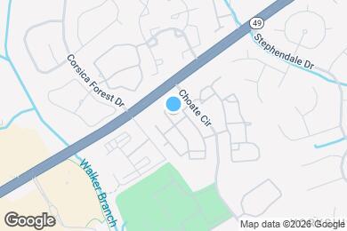 Map image of the property - 13373 Calloway Glen Dr