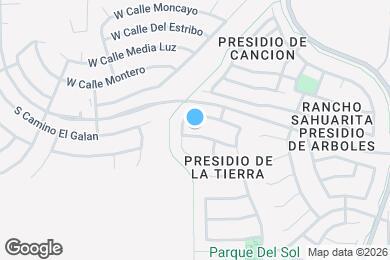 Map image of the property - 192 W Calle Cascara