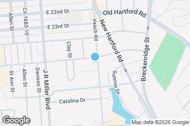 Map image of the property - 2504 Veach Rd