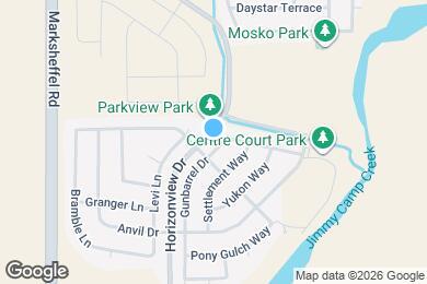 Map image of the property - 4512 Gunbarrel Dr