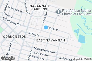 Map image of the property - 2118 E Gwinnett St