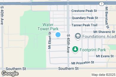 Map image of the property - 4393 Mt Harvard St