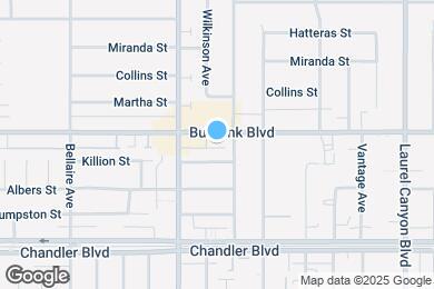 Map image of the property - 12410 Burbank Blvd