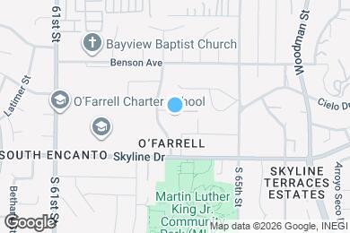 Map image of the property - 6381 Medio St