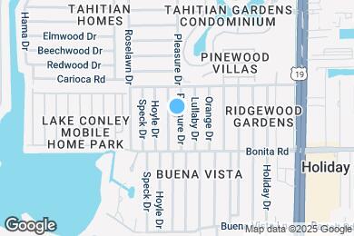 Map image of the property - 2051 Pleasure Dr