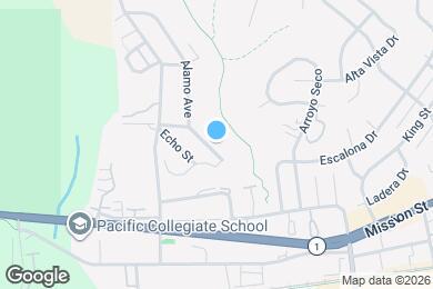 Map image of the property - 112 Alamo Ave