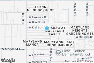 Map image of the property - 4912 W Tuckey Ln
