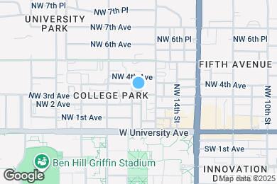 Map image of the property - 304 NW 15th Ter