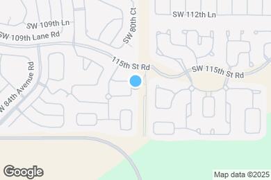 Map image of the property - 8045 SW 115th Loop
