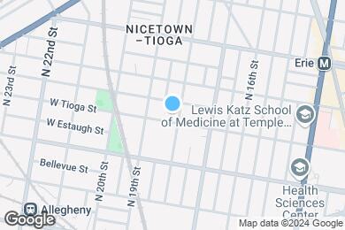 Map image of the property - Tioga Garden Apartments