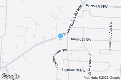 Map image of the property - 7704 Hills and Dales Rd NW