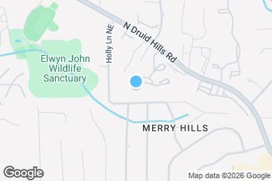 Map image of the property - 1394 N Crossing Dr NE