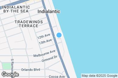 Map image of the property - The Wave Beachfront Apartments