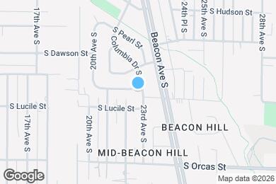 Map image of the property - 5403 Columbia Dr S