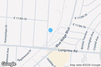 Map image of the property - 11319 Bennington Ave