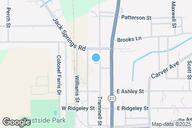 Map image of the property - 321 Trammell St