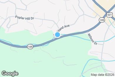 Map image of the property - 1399 North Carolina Hwy 105 Bypass