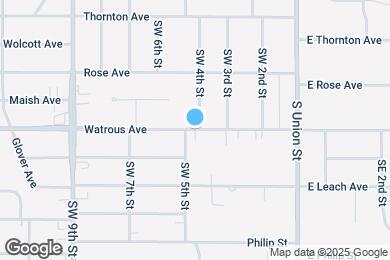 Map image of the property - 400 Watrous Ave