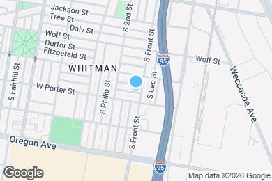 Map image of the property - 109 Roseberry St