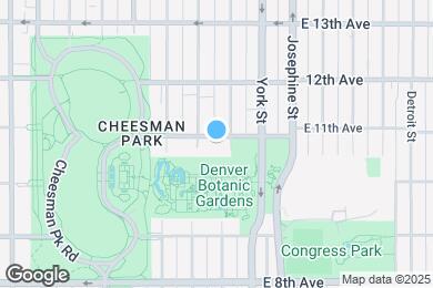 Map image of the property - Griffis Cheesman Park