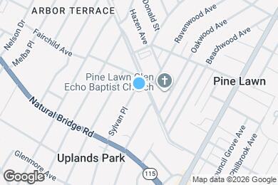 Map image of the property - 3738 Sylvan Pl