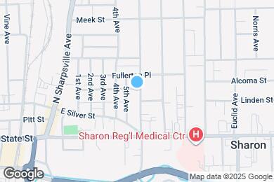 Map image of the property - 145 N Oakland Ave
