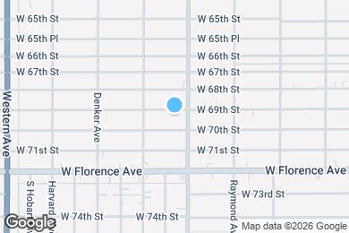 Map image of the property - 1418 W 69th St